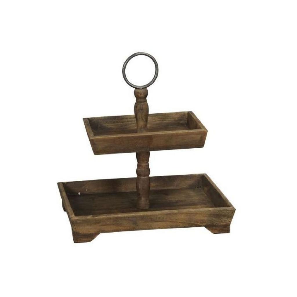 Этажерка декоративная "Николета" 2-х ярусная