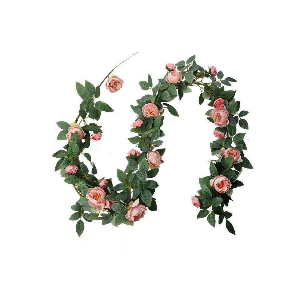 Гирлянда из розовых роз