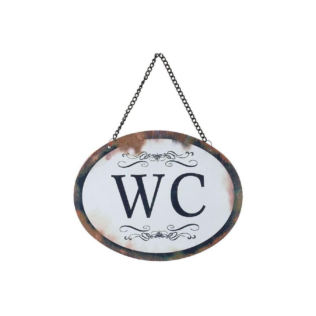 Табличка декоративная "WC"
