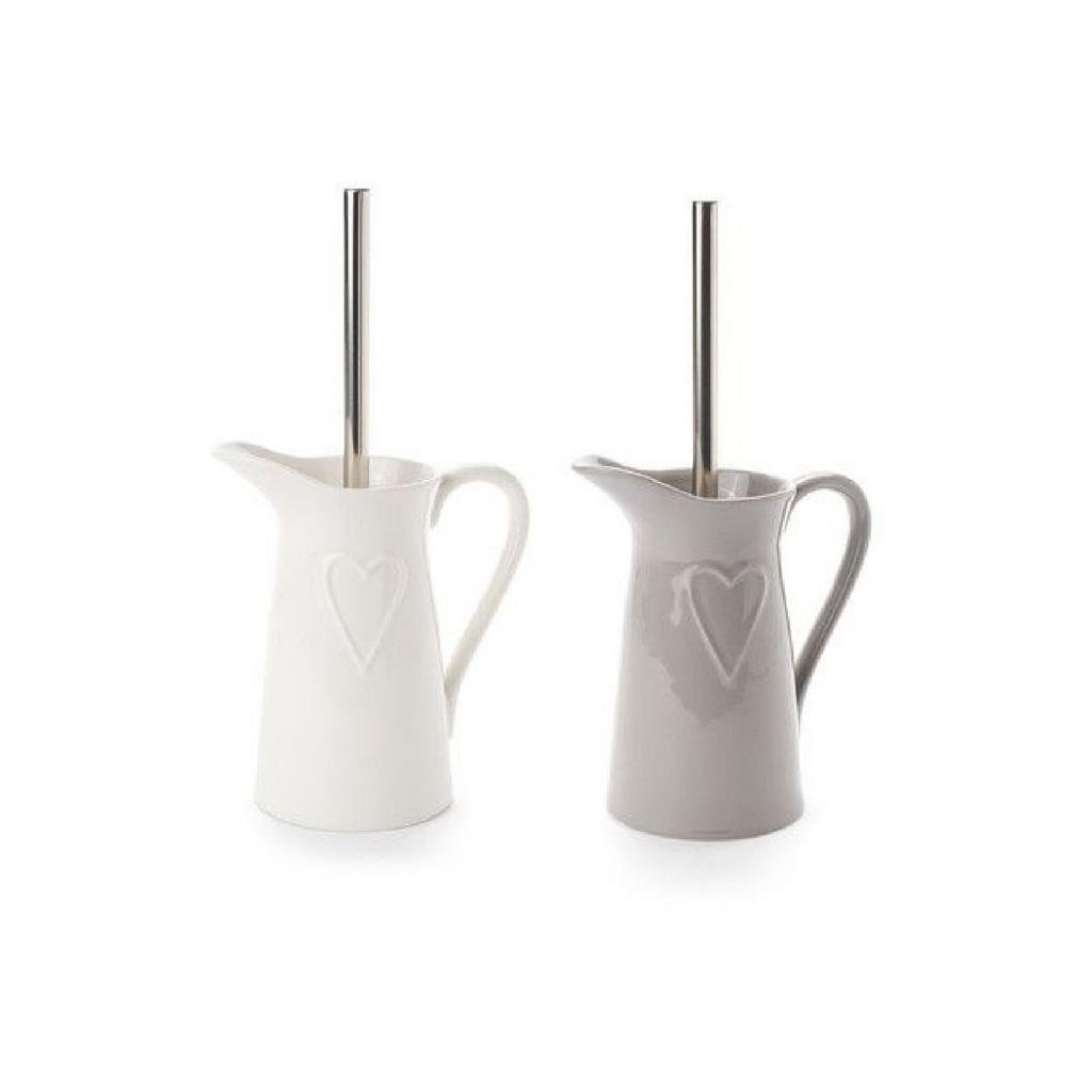 Ершик для туалета "Кувшин-сердце" в ассортименте