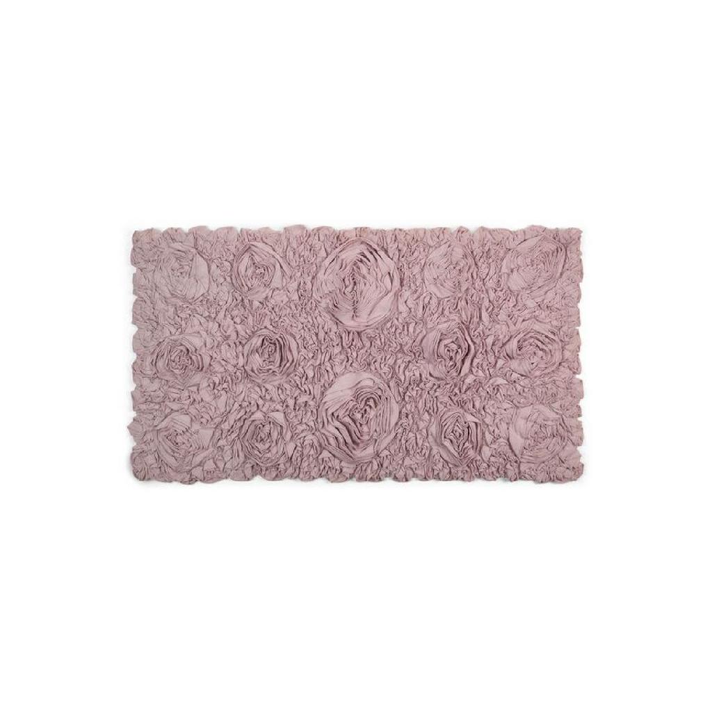 Коврик "Розы" розовый