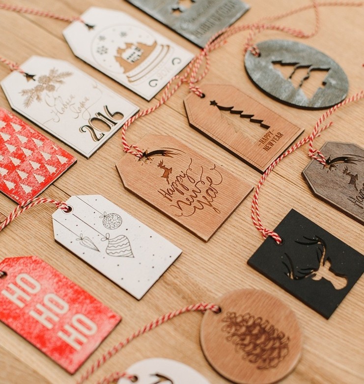 Новогодние теги