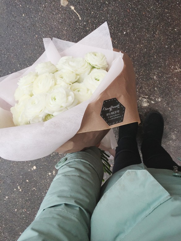 МОНО БУКЕТ ИЗ РАНУНКУЛУСОВ