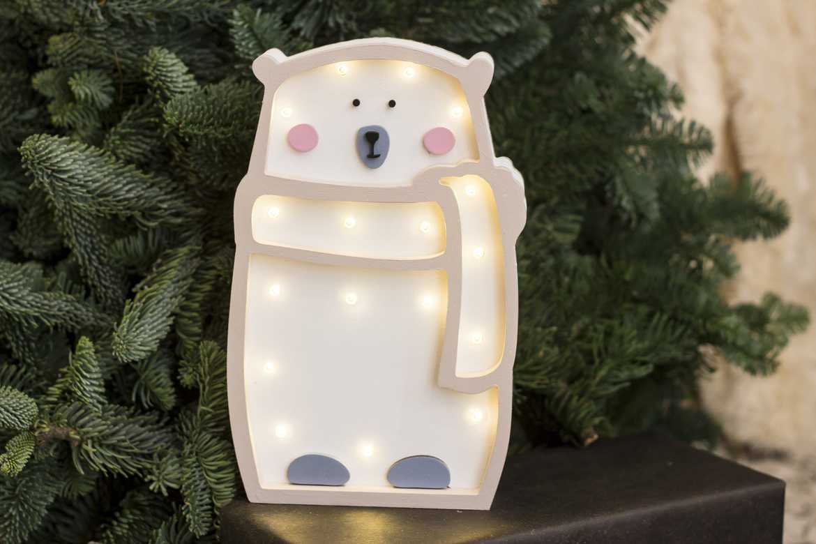 СВЕТИЛЬНИК - СЕВЕРНЫЙ МИШКА