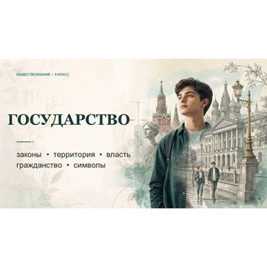 Обществознание. Презентация. Урок 8. Государство.