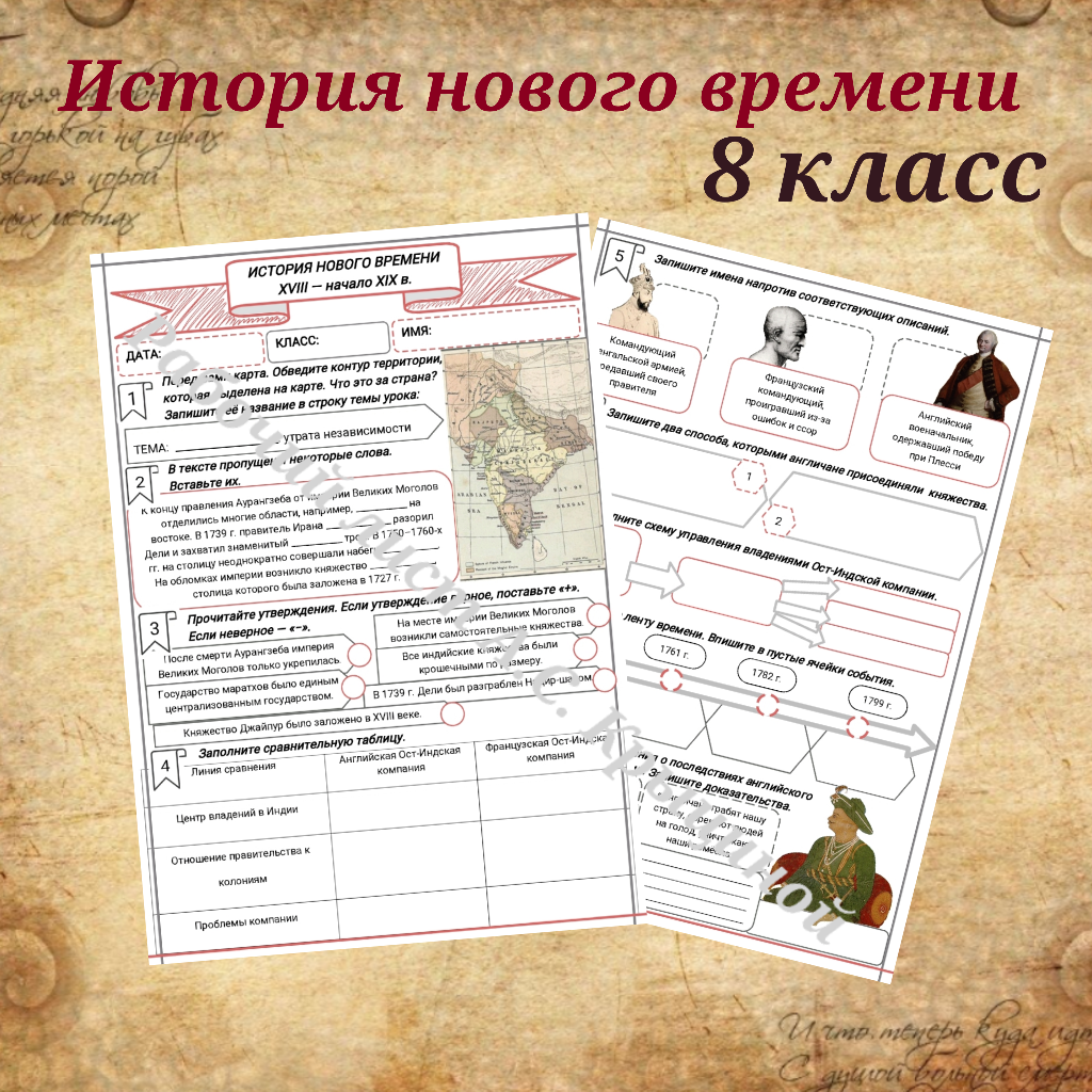 История 8 класс. Урок 29. Индия: утрата независимости