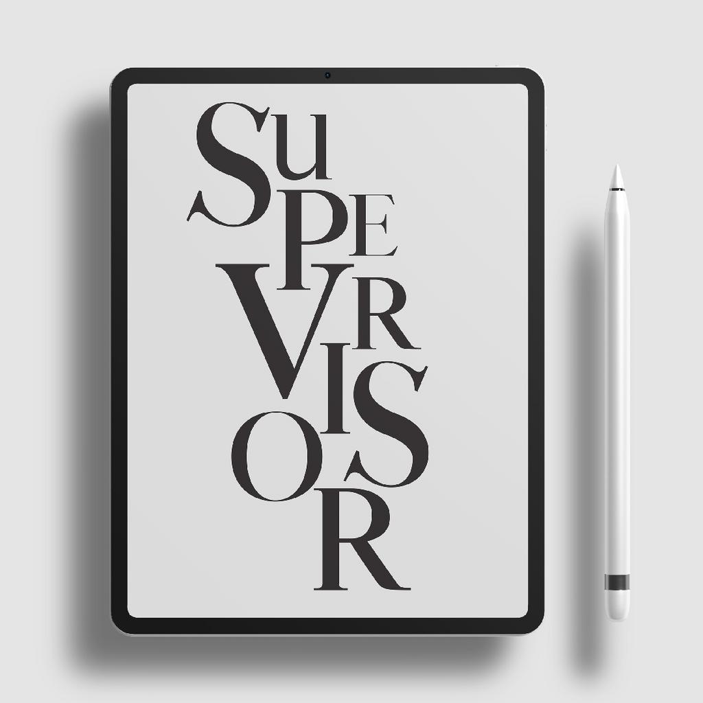 Digital блокнот для супервизоров