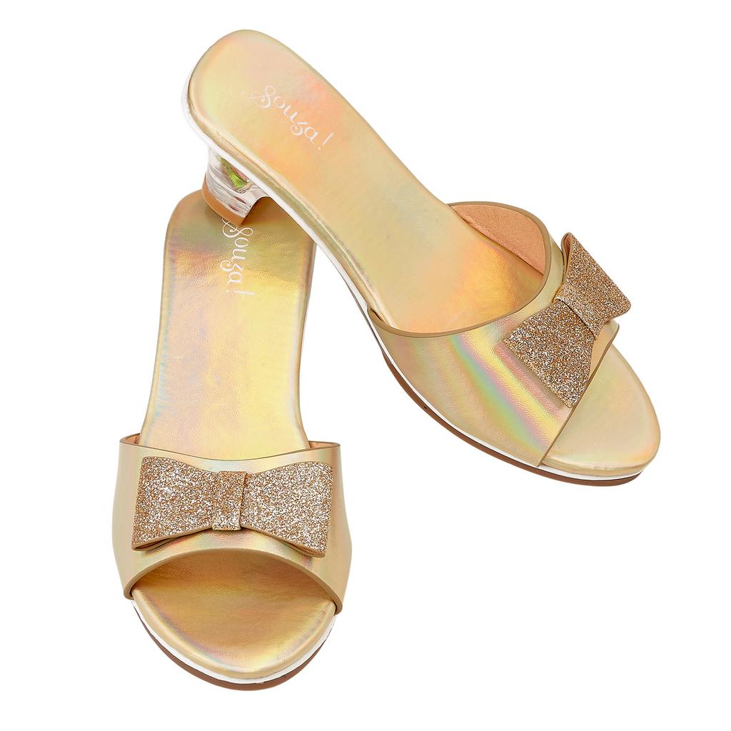 Тапочки на каблуке Emmeline, золотые