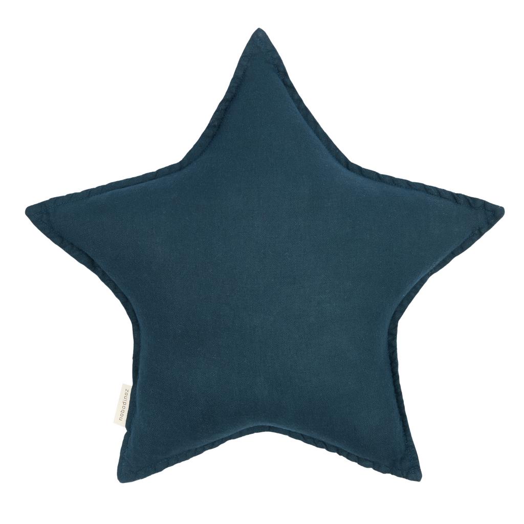 Декоративная подушка Lino Star  Cushion Deep Blue