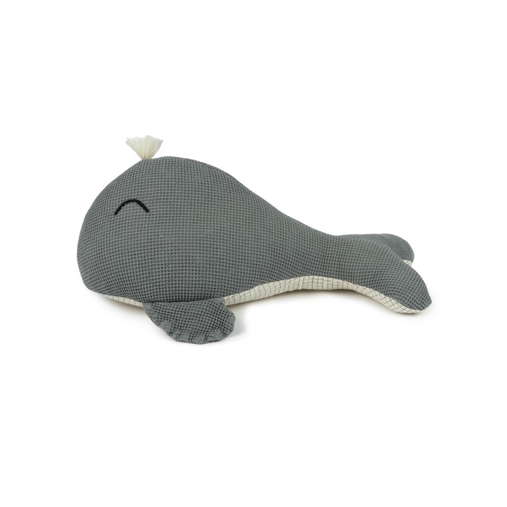 Декоративная подушка Whale Azure