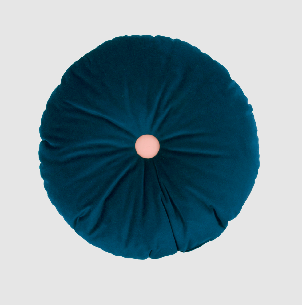 Декоративная подушка Eco-velvet Night Blue