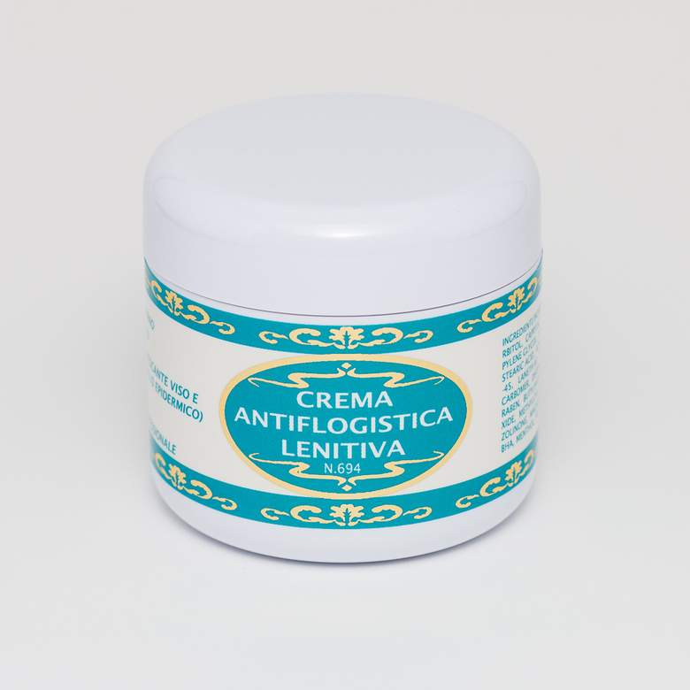 ПРОТИВОВОCПАЛИТЕЛЬНЫЙ СМЯГЧАЮЩИЙ КРЕМ  CREMA ANTIFLOGISTICA LENITIVA N.694