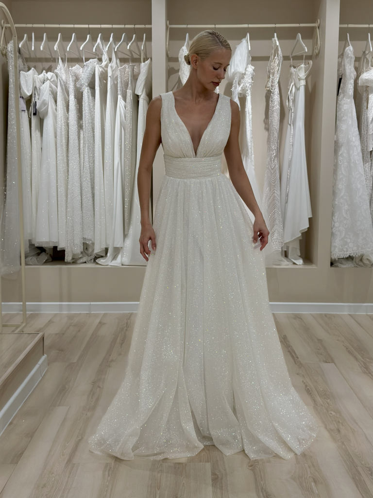 Платье свадебное Альба глиттер