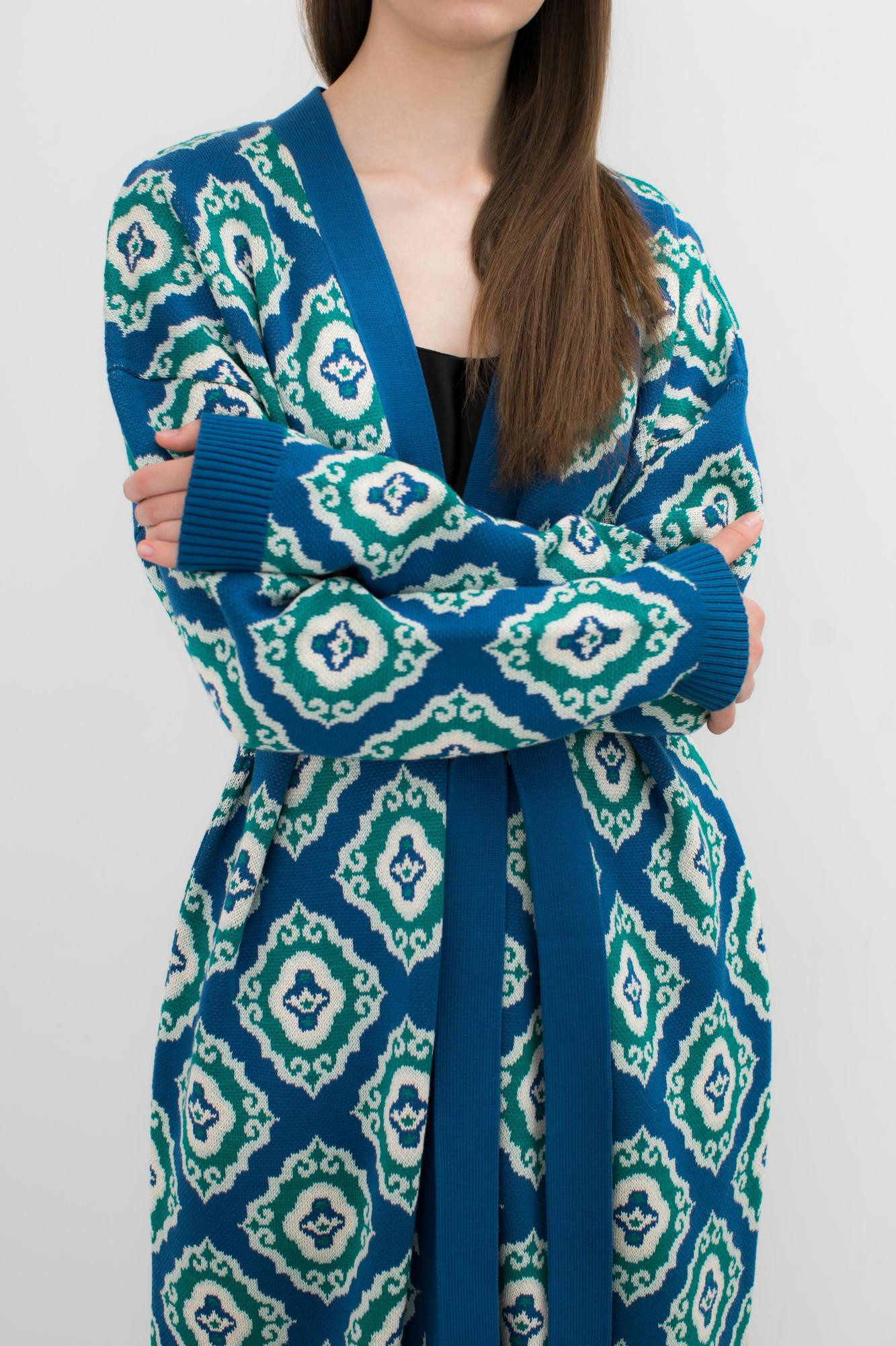 Кафтан Тюбетейка синий