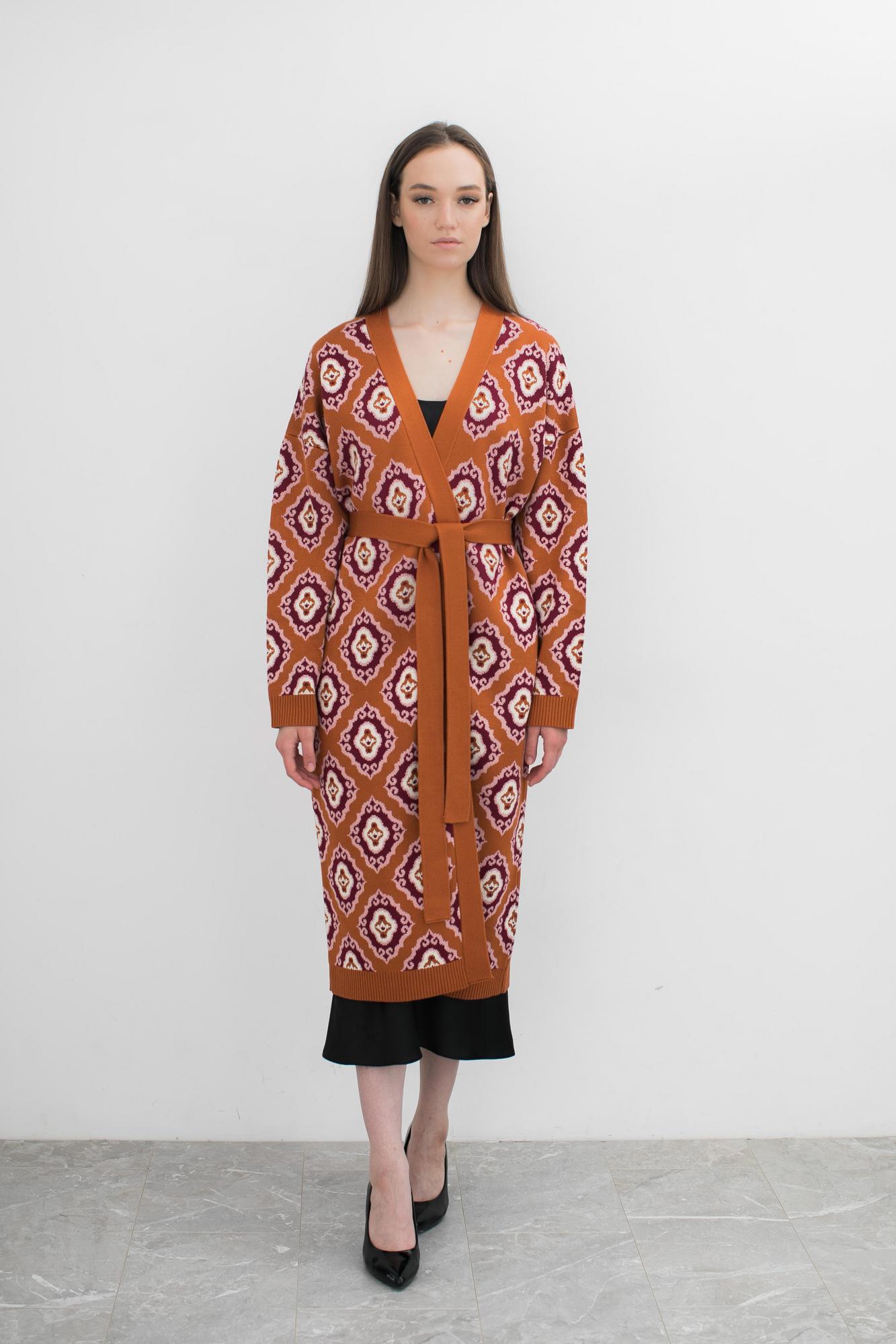 Кафтан Тюбетейка коричневый