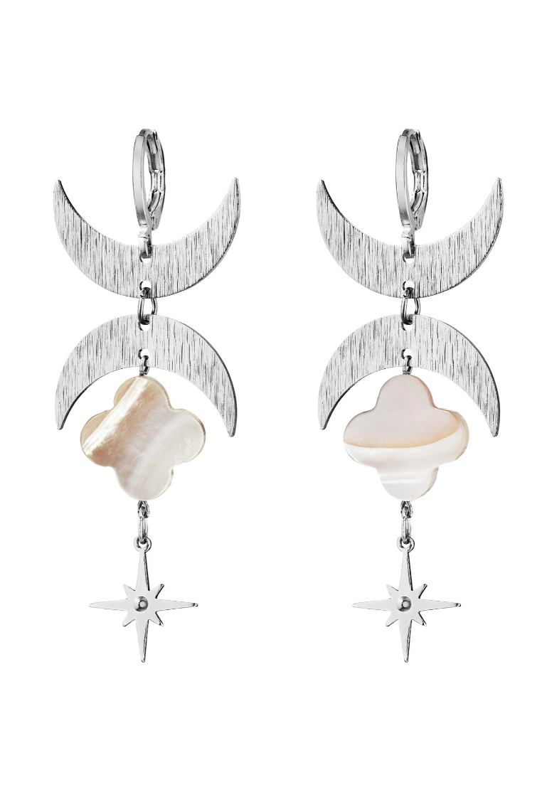 Серьги Сейлор Мун серебрение