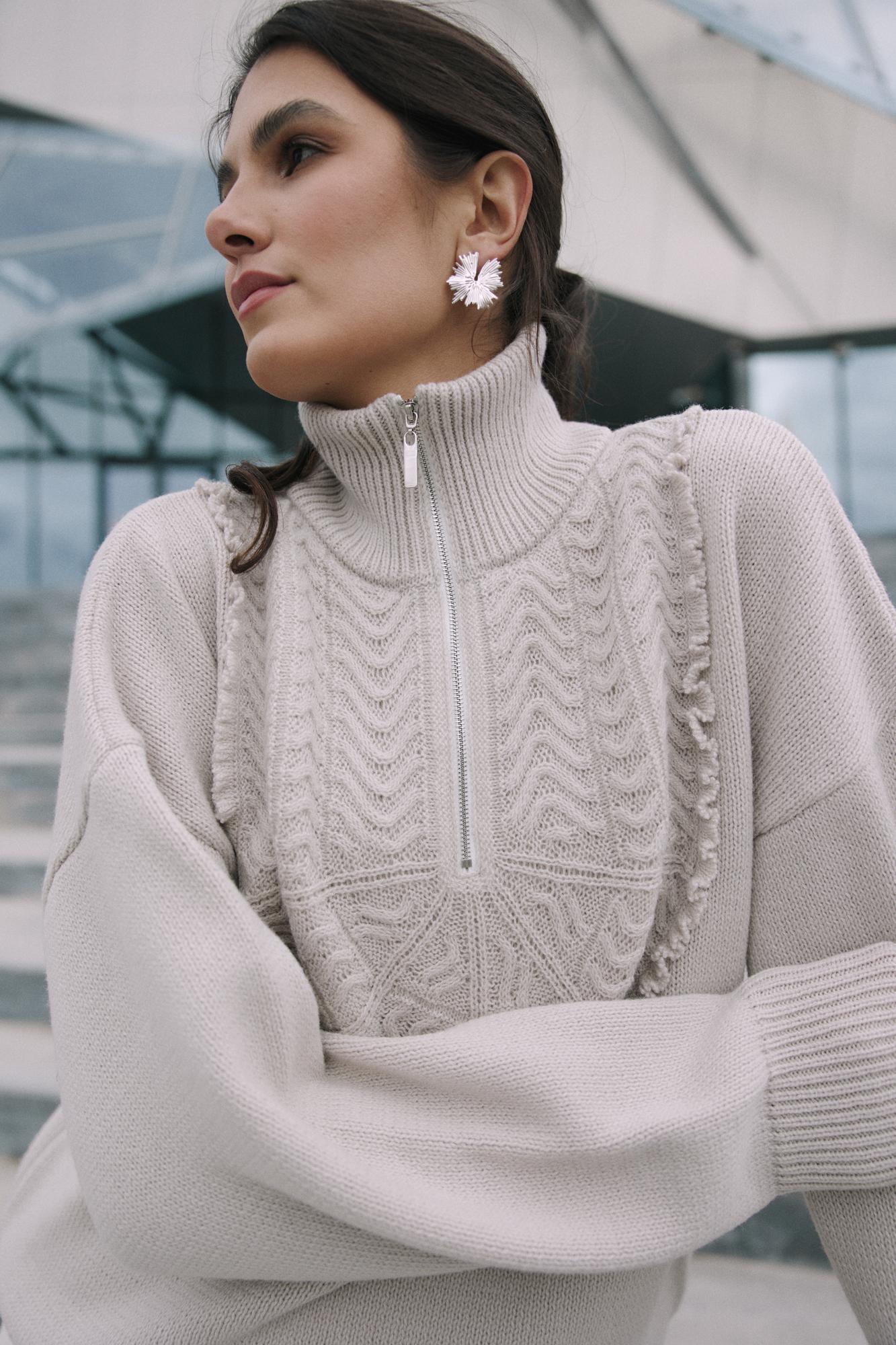 Серьги Лики серебрение