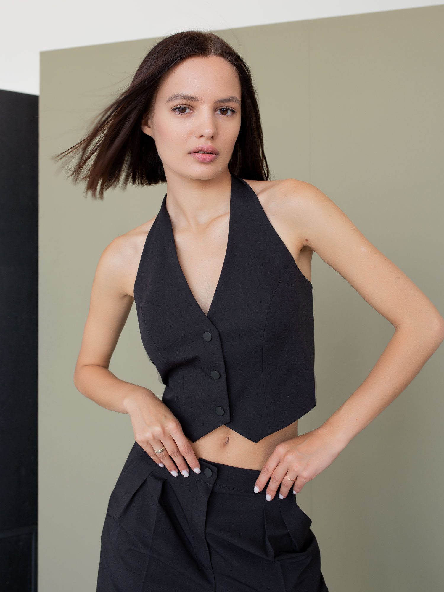 Топ-жилет, модель 495/01