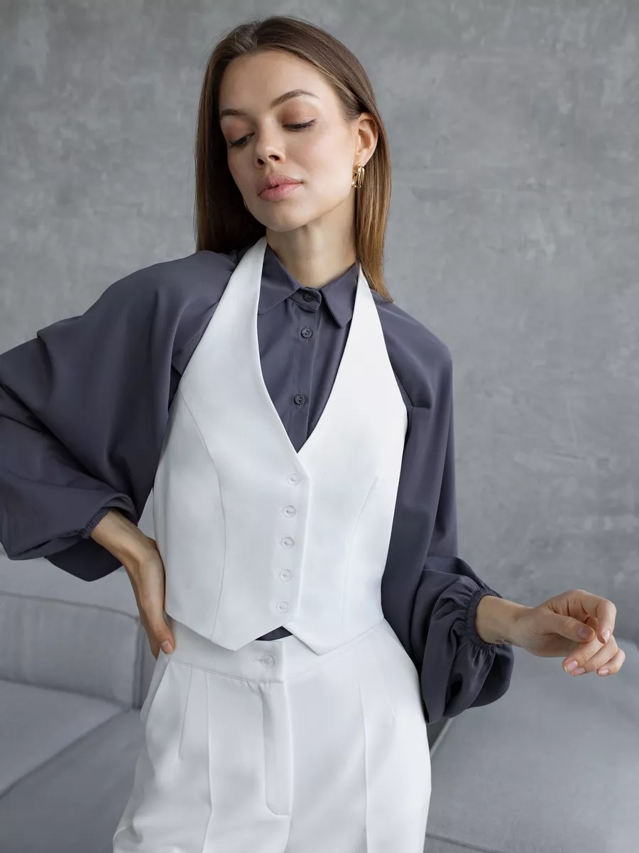 Топ-жилет, модель 495/21