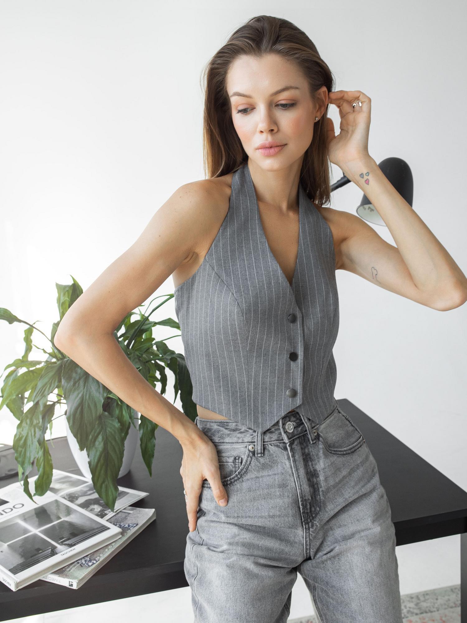 Топ-жилет, модель 495/1502