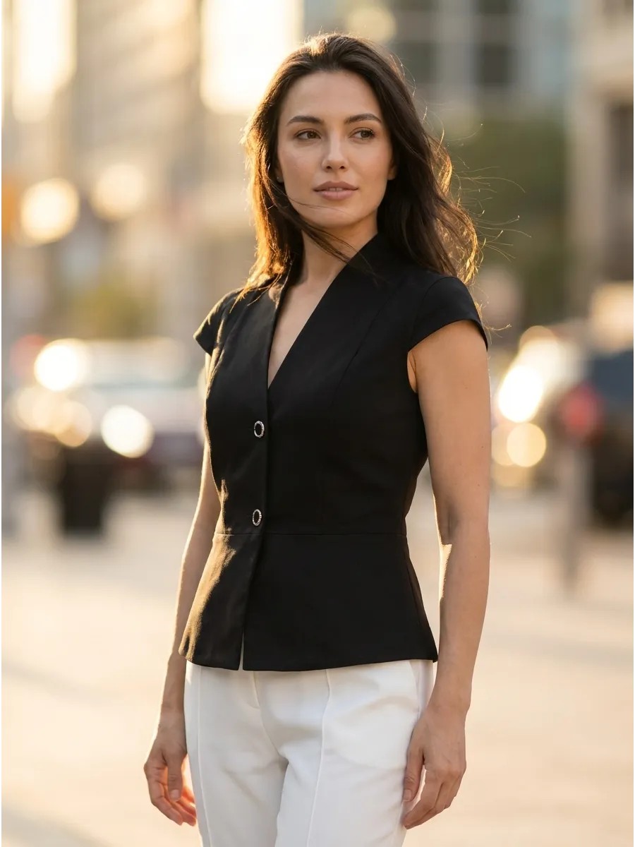 Топ-жилет, модель 41426/01