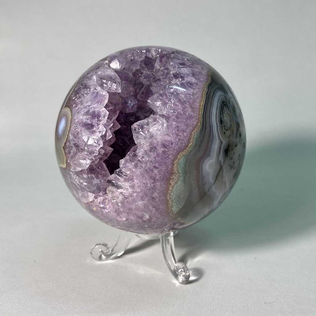 Шар (аметист с друзой) 75 мм