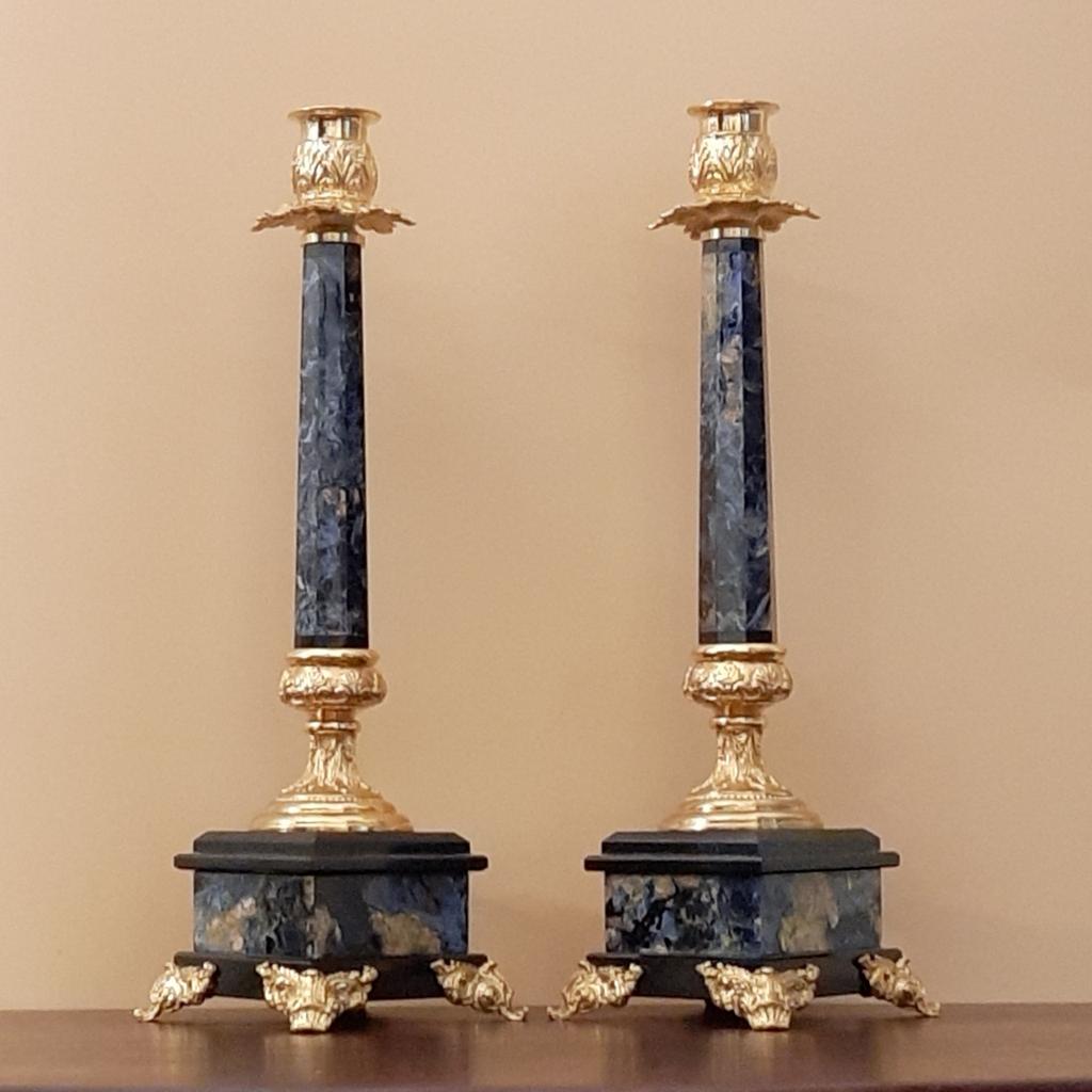 Подсвечники (пара), питерсит