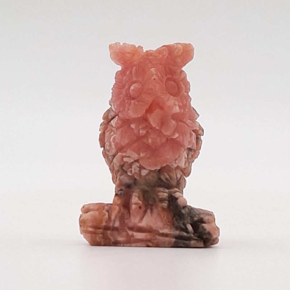 Скульптура "Сова", родохрозит, Аргентина