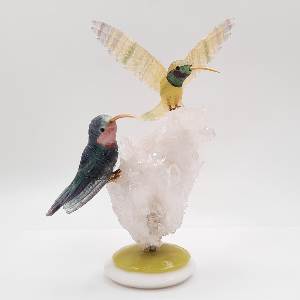 Скульптура "Пара колибри", Бразилия