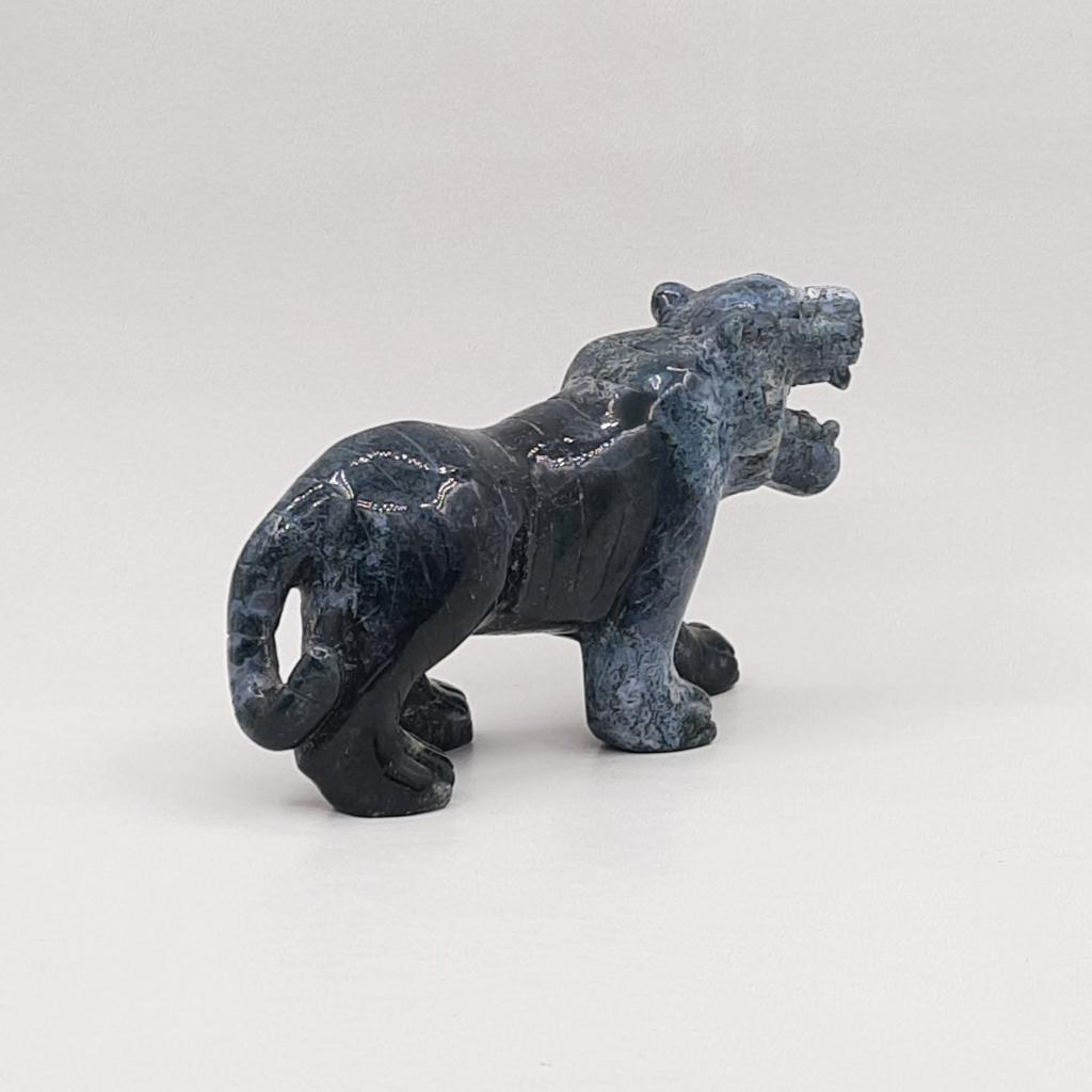 "Тигр", агат зелёный