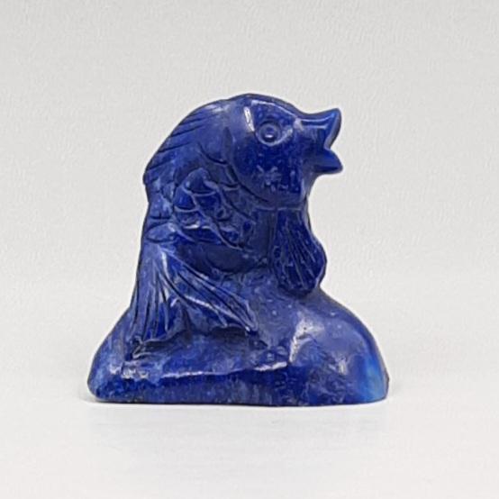 Скульптура "Рыбка", лазурит