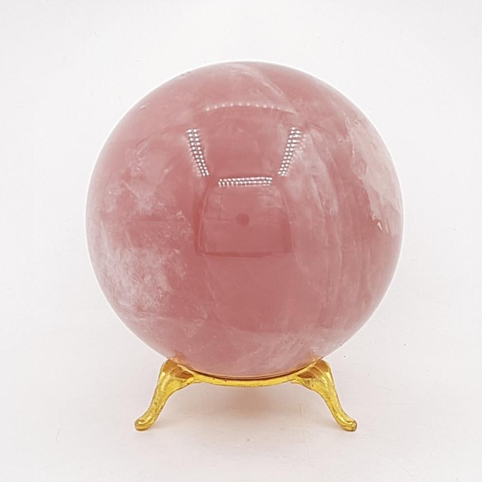 Шар, розовый кварц, Мадагаскар