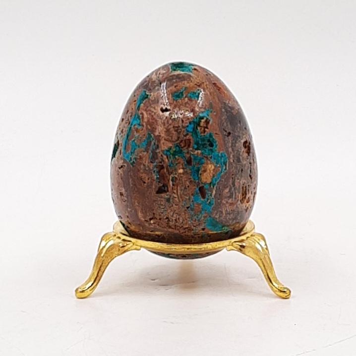 Яйцо, диоптаз в породе, Конго