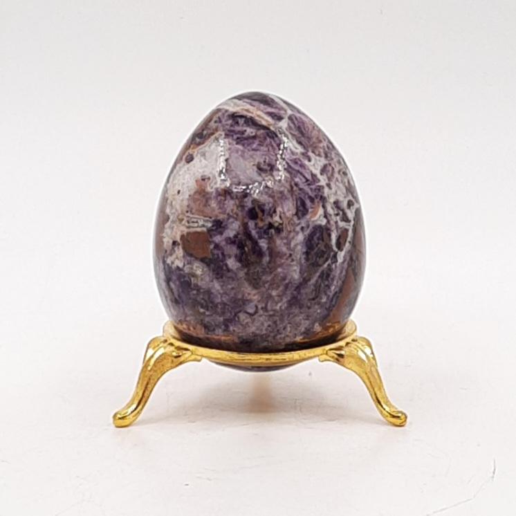 Яйцо, флюорит матричный