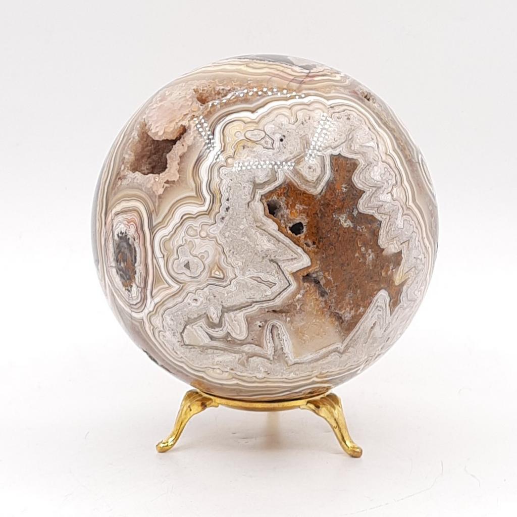 Шар, агат "crazy", Мексика