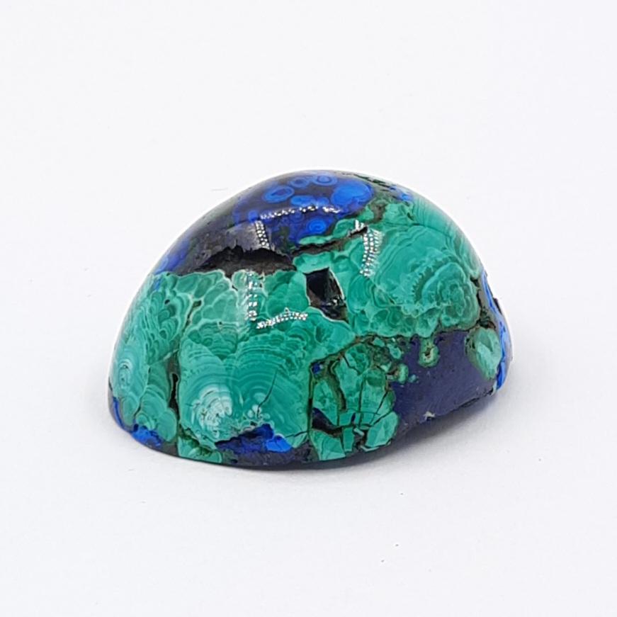 Кабошон, азурмалахит, Россия, Алтай