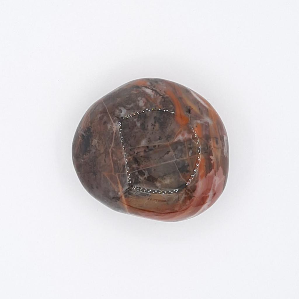 Галька, окаменелое дерево, США, штат Аризона