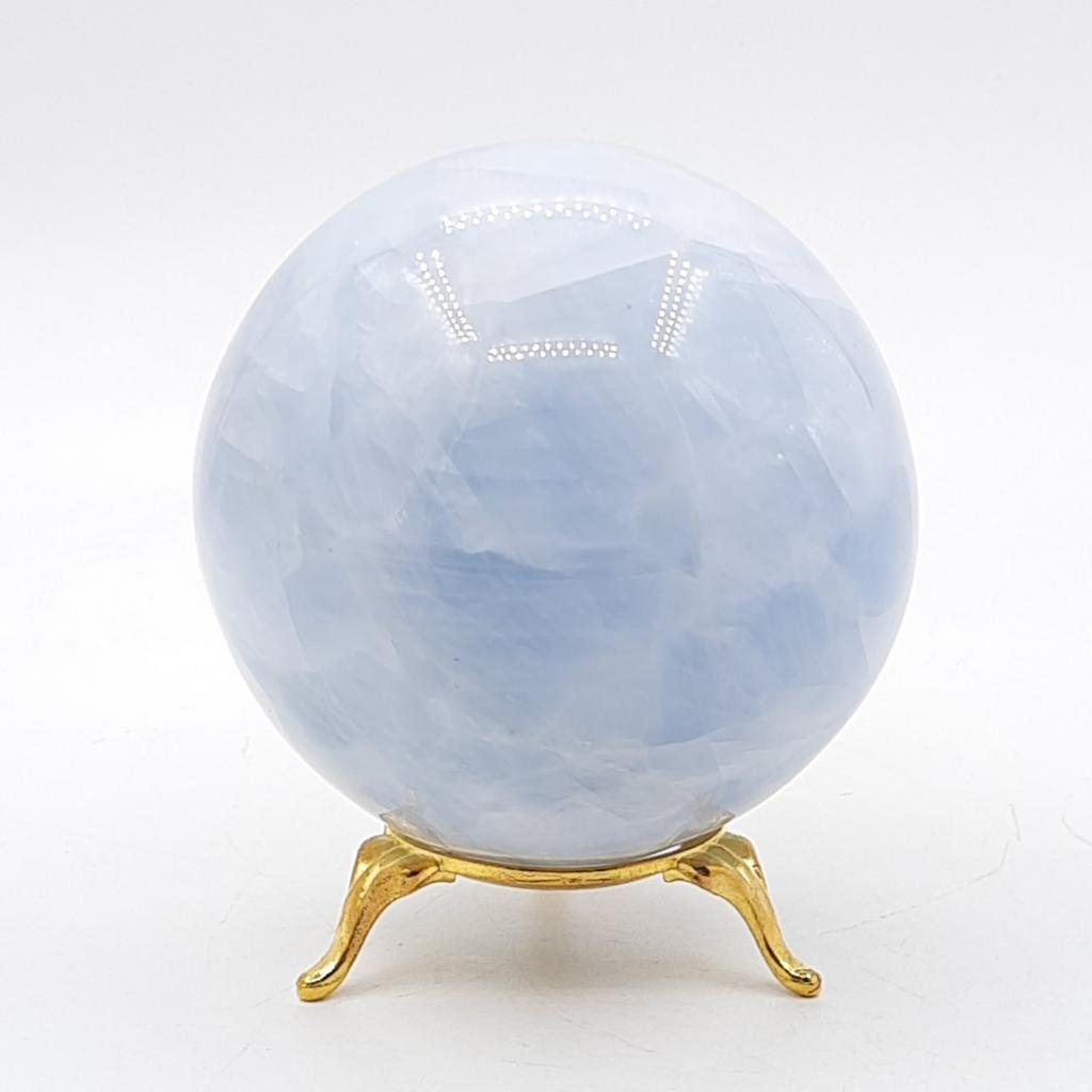 Шар, голубой кальцит