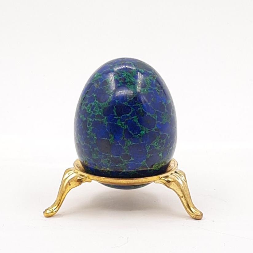 *Яйцо, азурит, Россия, Алтай, Каменушинское месторождение