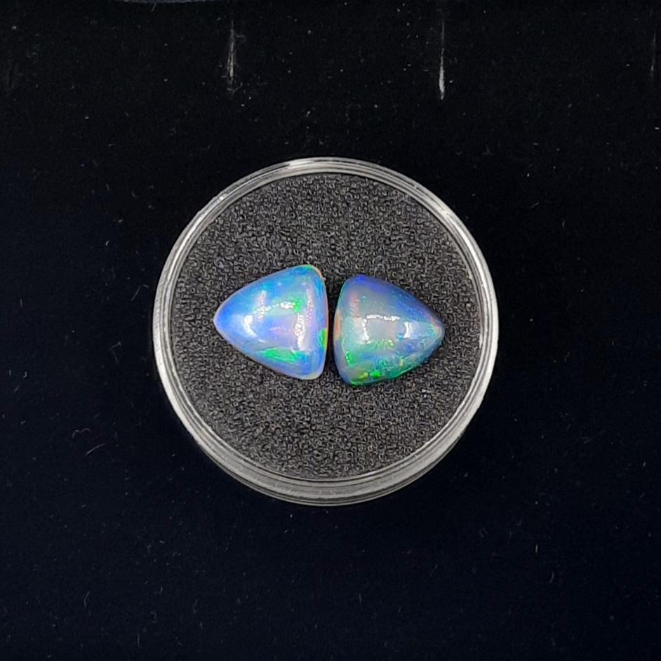 Кабошон, опал чёрный, Эфиопия