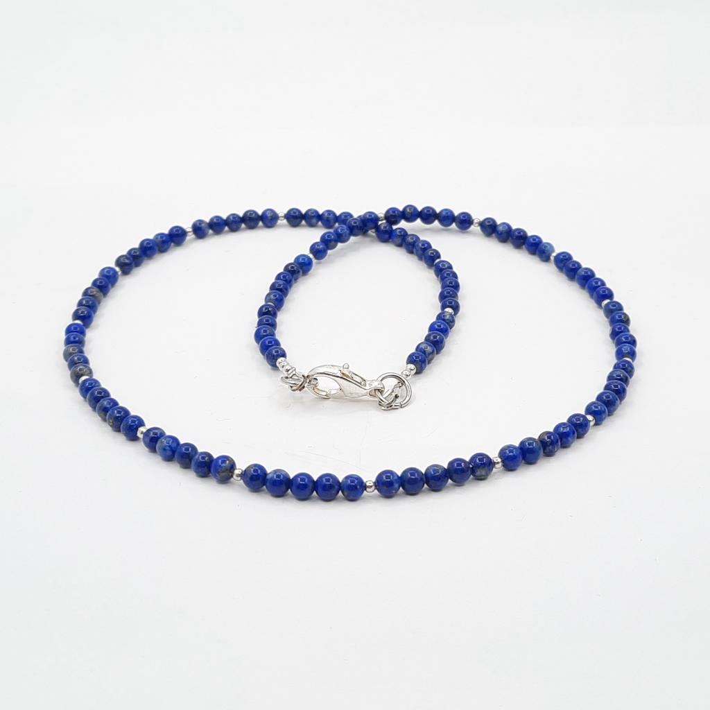 Бусы, лазурит