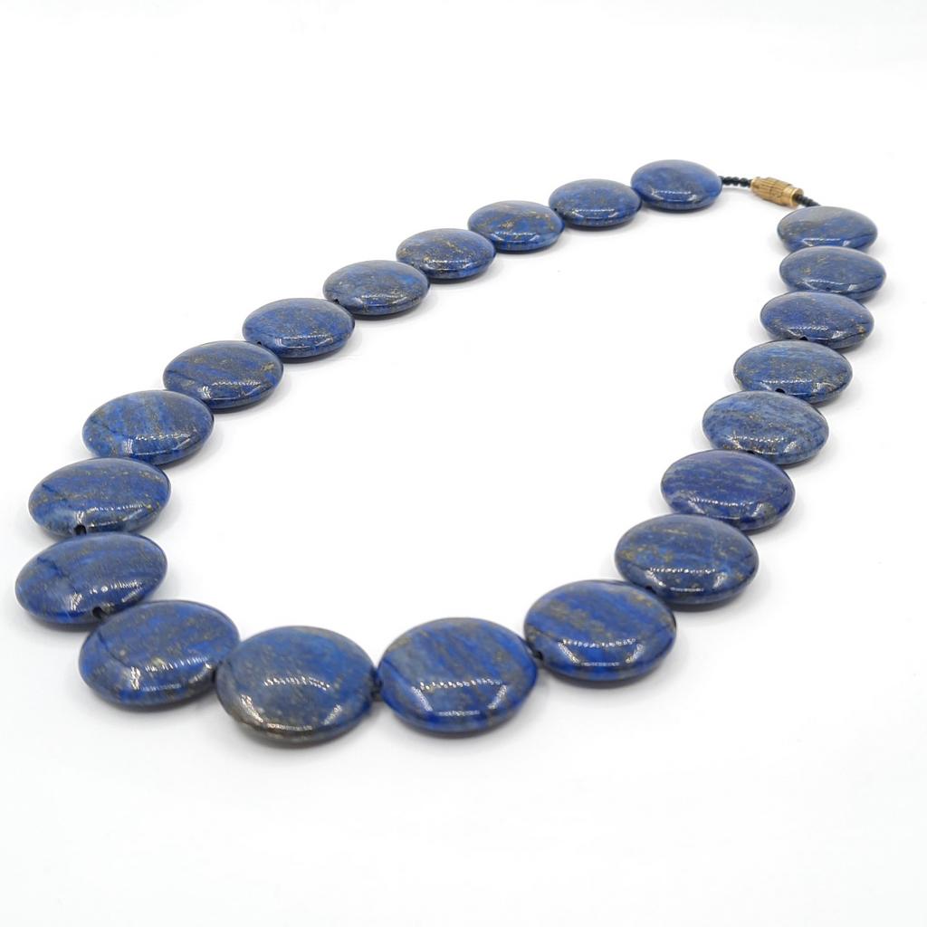 Бусы, лазурит