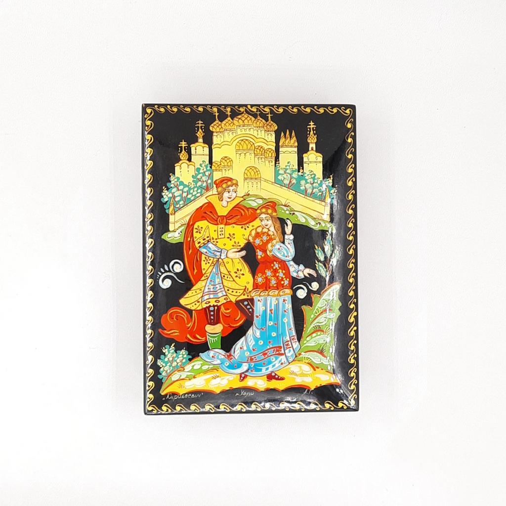 Шкатулка лаковая "Кирибеевич". Холуй