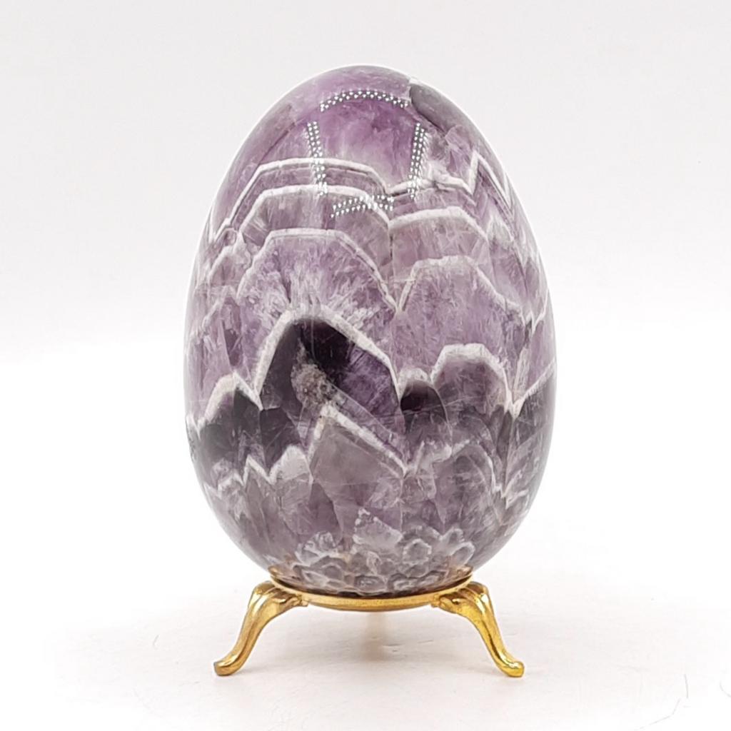 Яйцо, аметист-шеврон, Бразилия