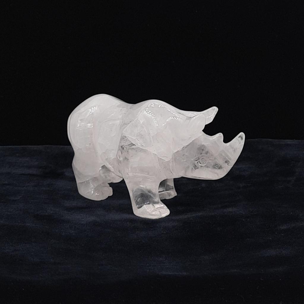 "Носорог", горный хрусталь