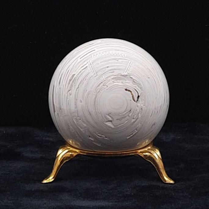 Шар, агат "Crazy Lace"