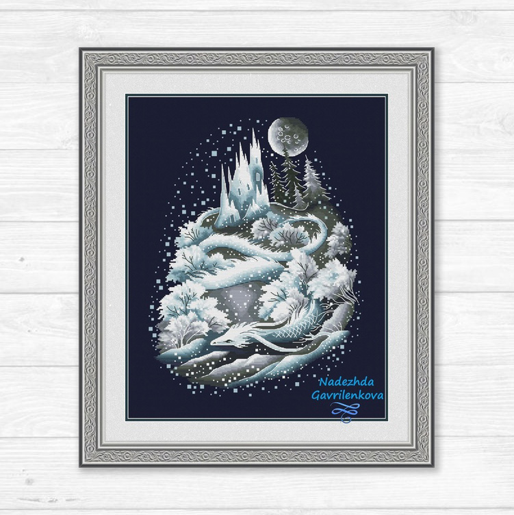 Ледяная драконица