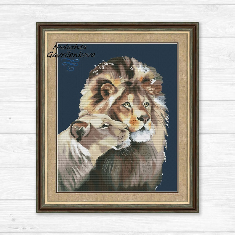 Дикие кошки. Львы