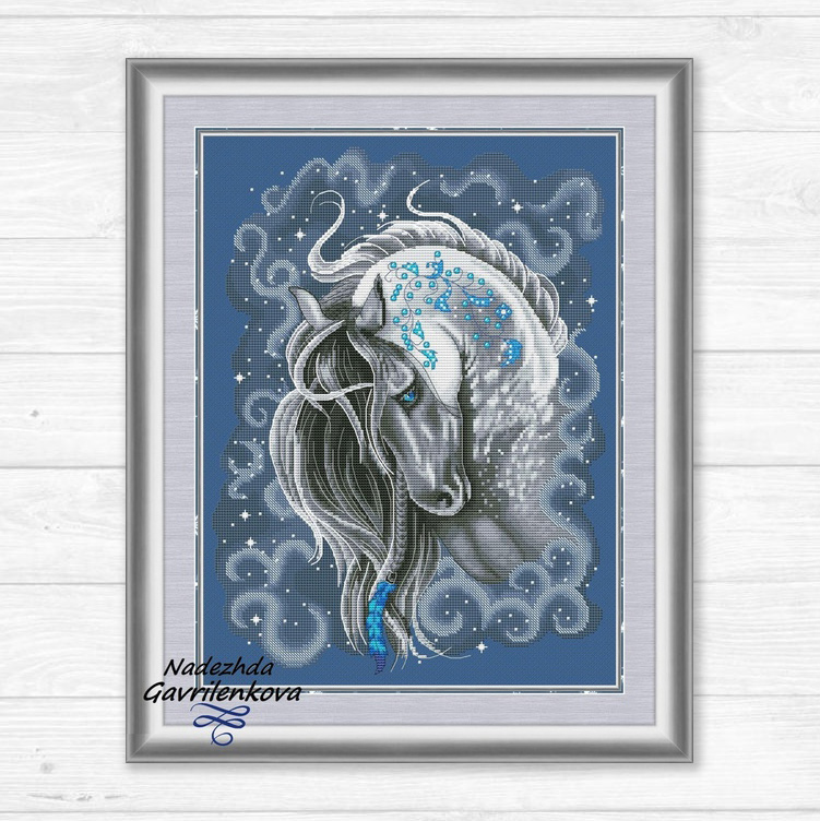 Морозная лошадка