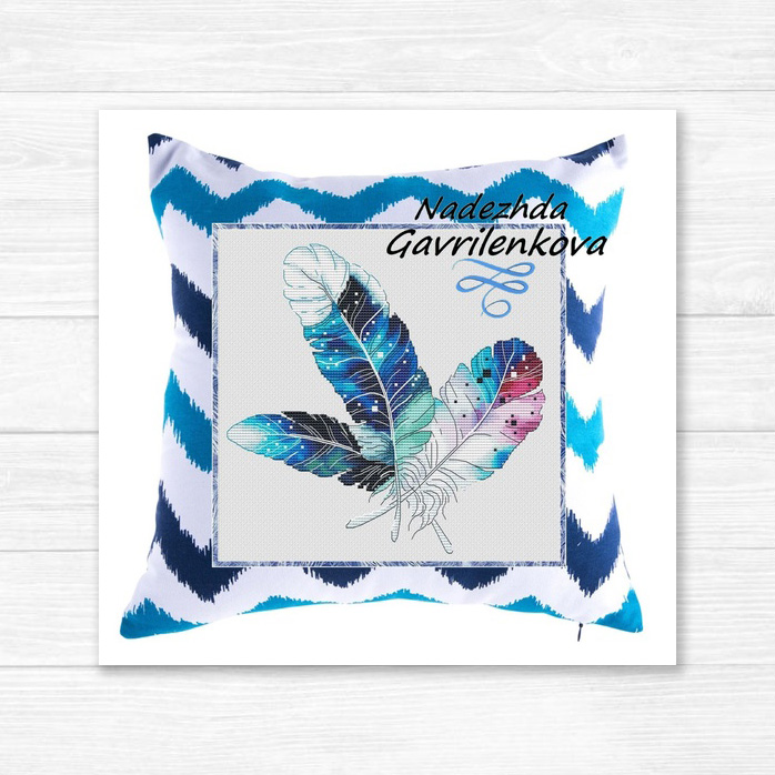 Букет перьев